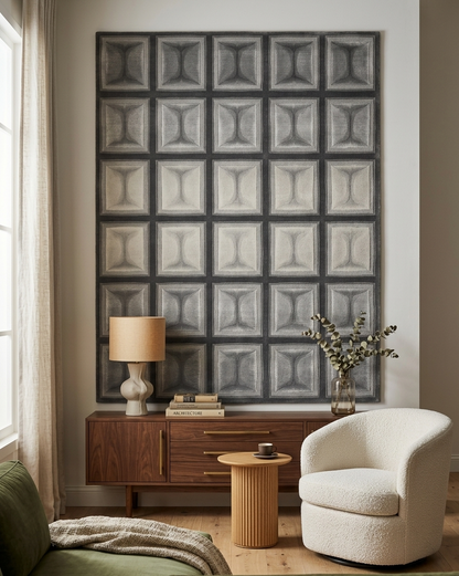 OCEAN MATRIX HAND-KNOTTED RUG