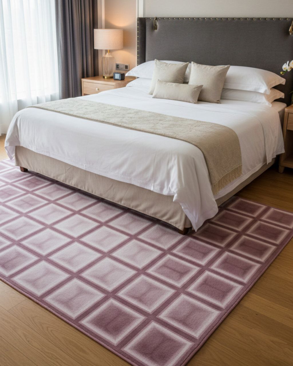 OCEAN MATRIX HAND-KNOTTED RUG