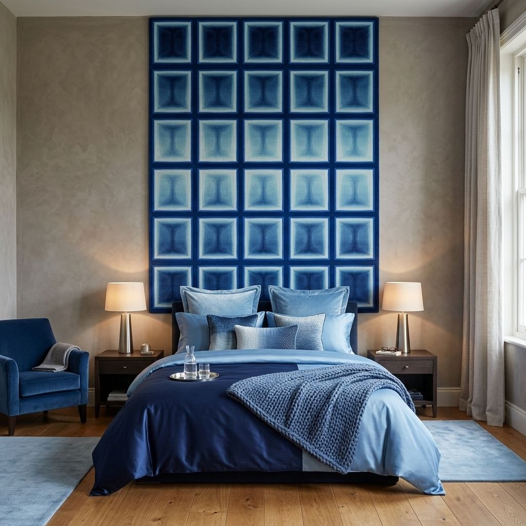OCEAN MATRIX HAND-KNOTTED RUG